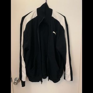 Puma zip up sweatshirt